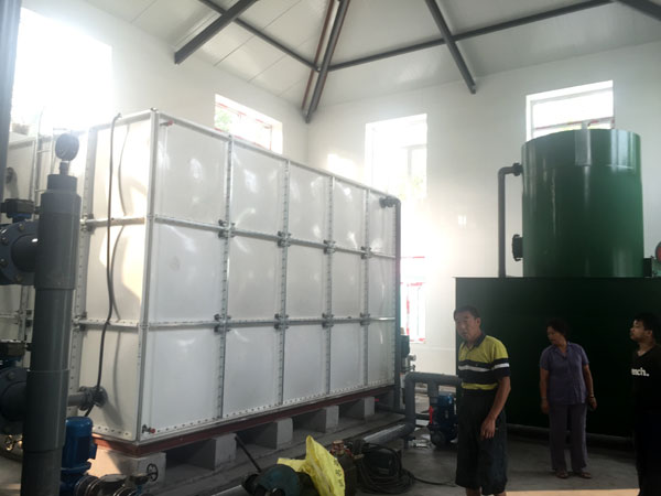 哈尔滨秋林云宴（除铁锰30T/H）水处理设备